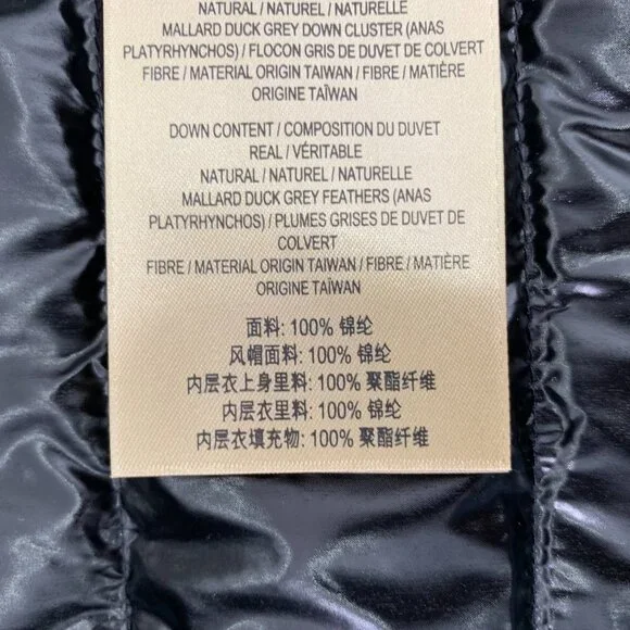X12900 Burberry Black Hooded Double-Piece Set Removable Three-and-One Down Jacke